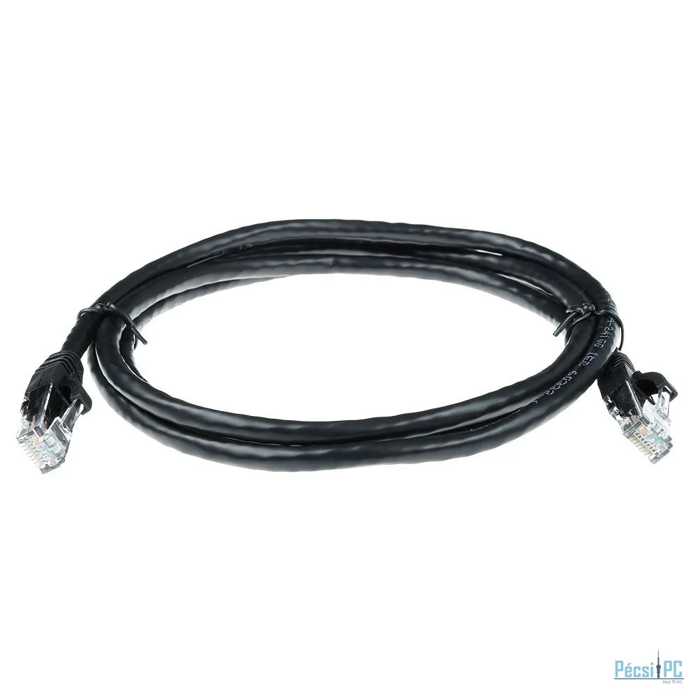 ACT CAT6 U-UTP Patch Cable 20m Black