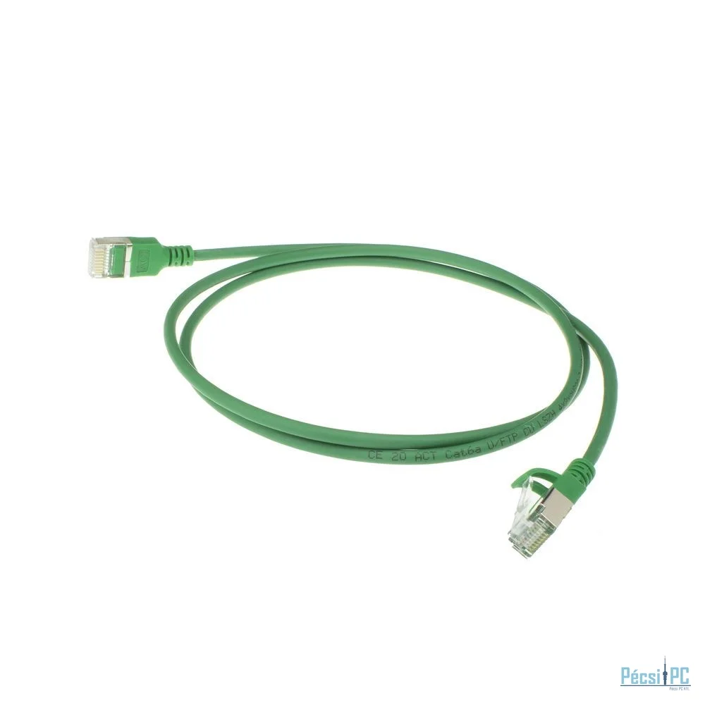 ACT CAT6A U-FTP Patch Cable 10m Green
