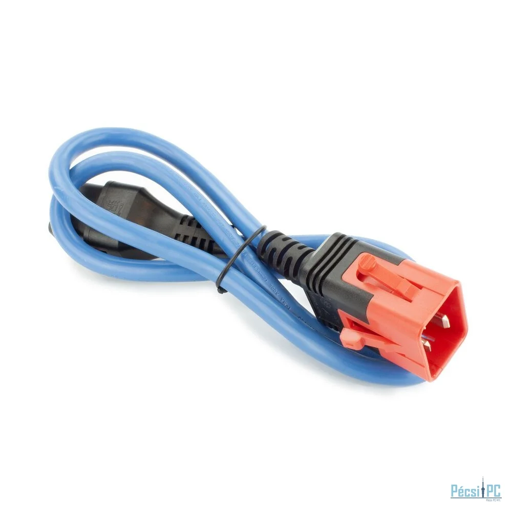ACT Powercord C19 IEC Lock - C20 IEC Lock Dual Locking 3m Blue