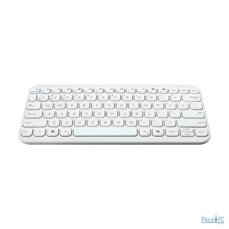 Asus Marshmallow Keyboard KW100 Wireless Keyboard Iridescent White HU