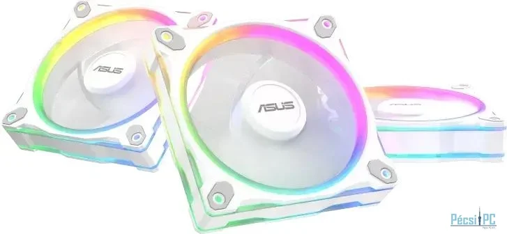 Asus Prime MR120 ARGB Fan White Triple Pack