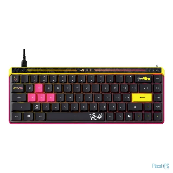 Asus ROG Falchion Ace HFX ZywOo Edition Gaming Keyboard Black/Pink US