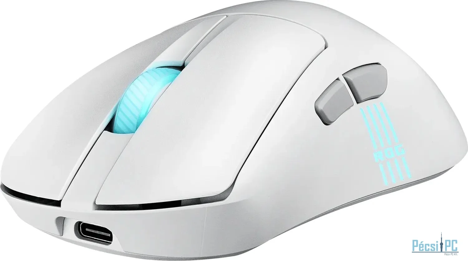 Asus ROG Keris II Origin Wireless Bluetooth Mouse Moonlight White