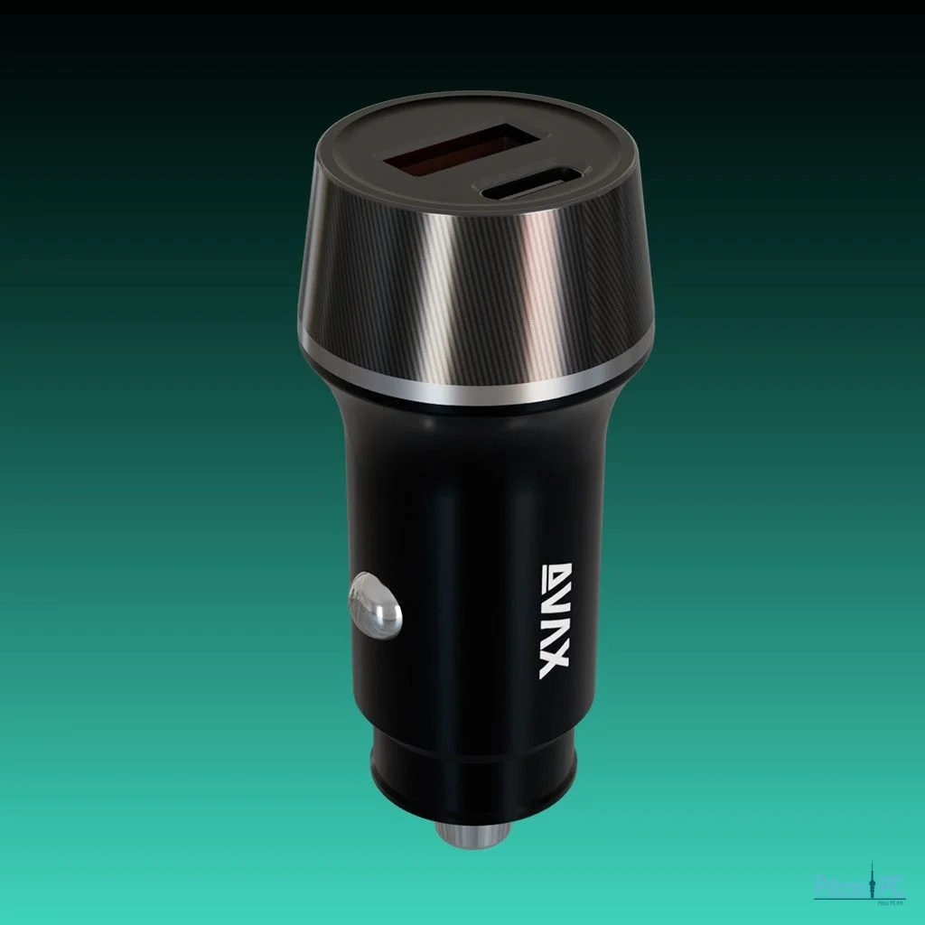 Avax CC304B CARLY 38W Car Charger Black