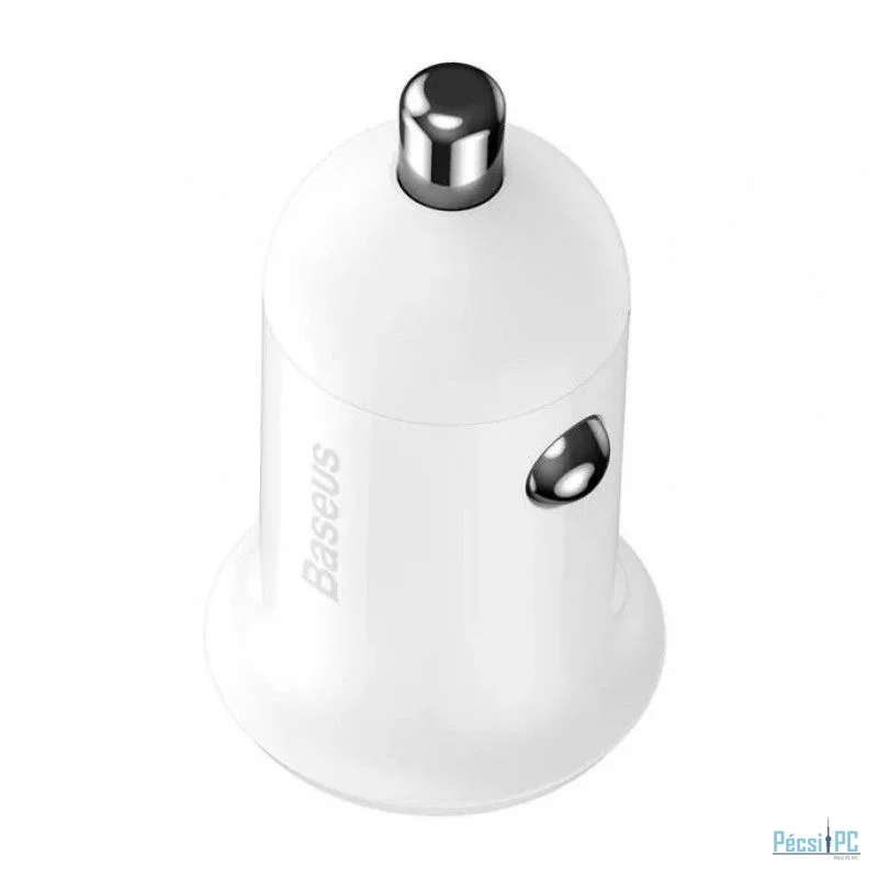 Baseus Golden Grain Pro Car Charger White