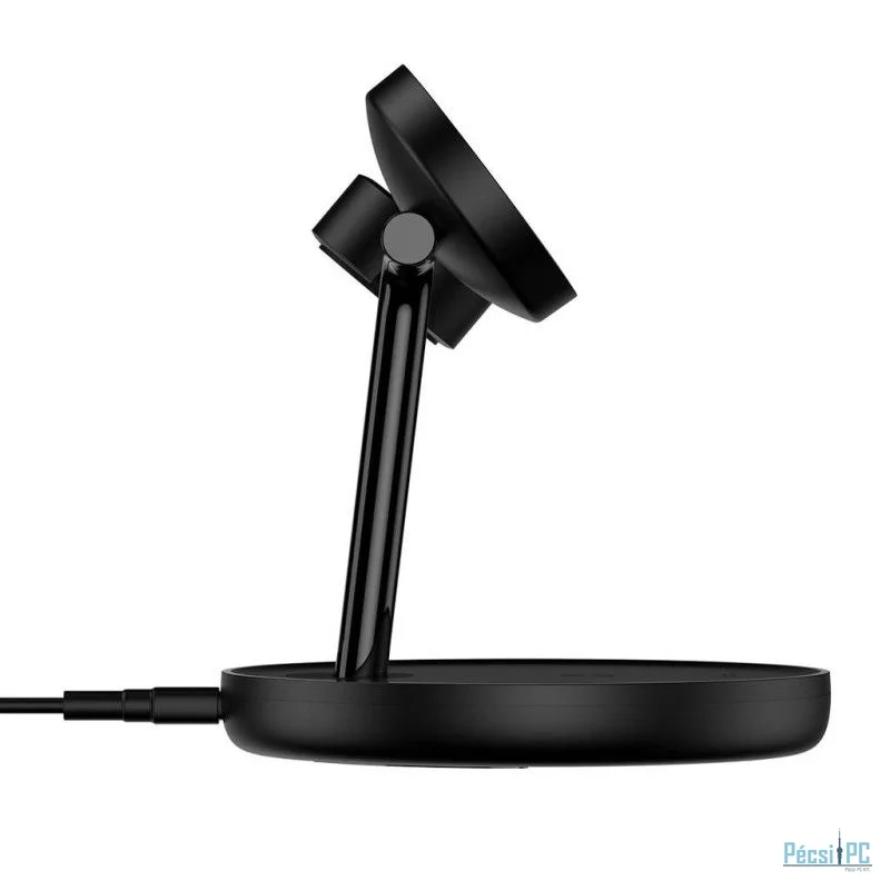 Baseus Swan 3-in-1 15W Wireless Magnetic Charging Bracket Black