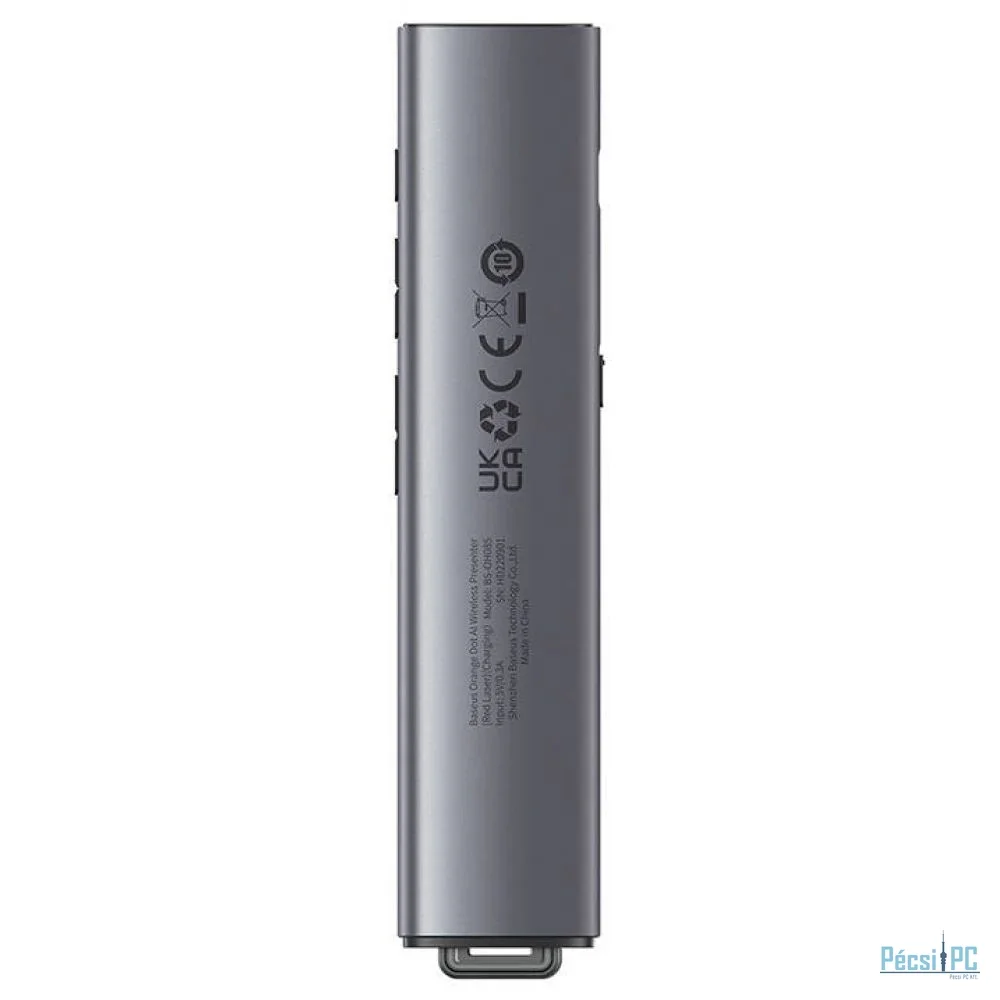 Baseus Orange Dot AI Wireless Presenter Grey/Black