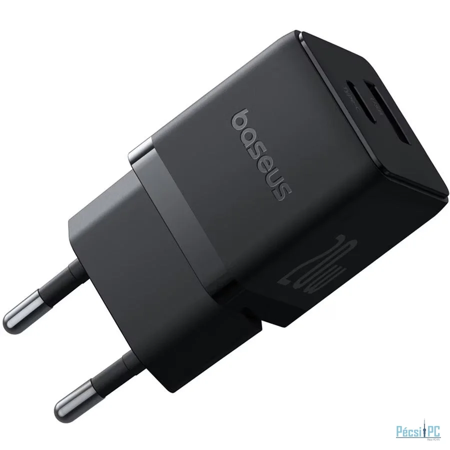 Baseus Palm USB-A/C Adapter 20W Black