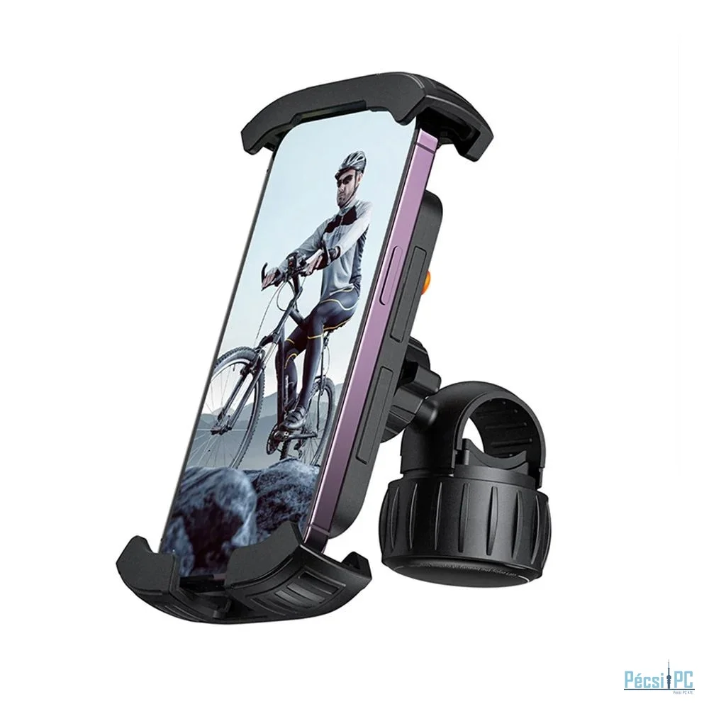 Baseus QuickGo Series Bike Phone Mount-Cluster Black