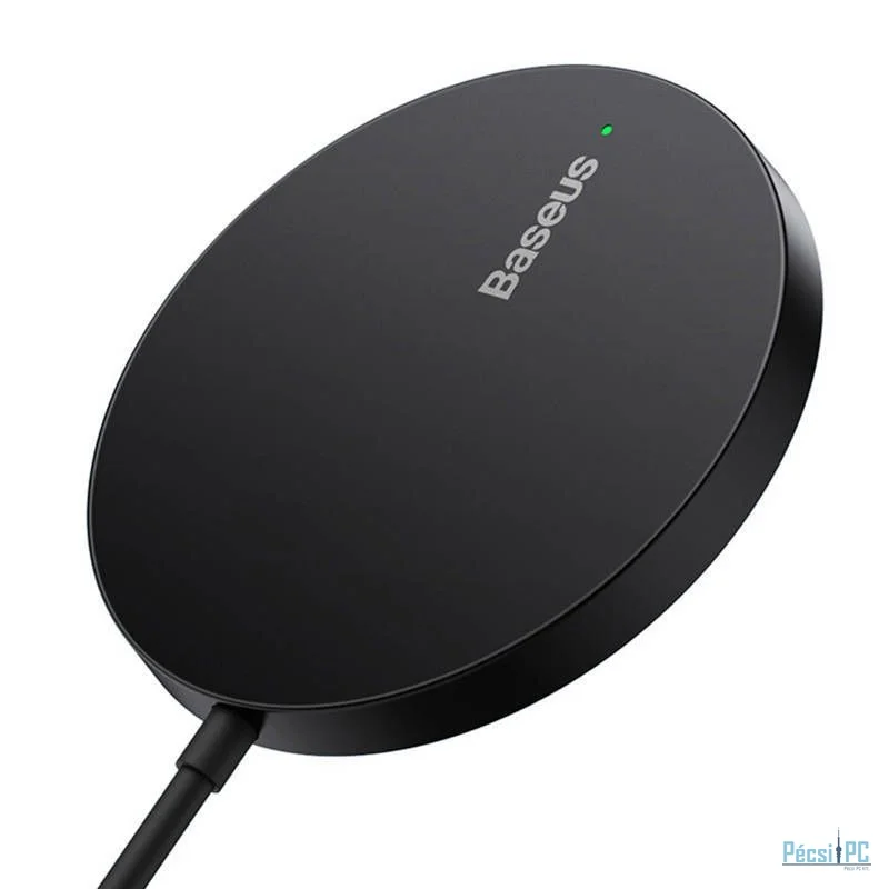 Baseus Simple Mini3 Magnetic Wireless Charger Black