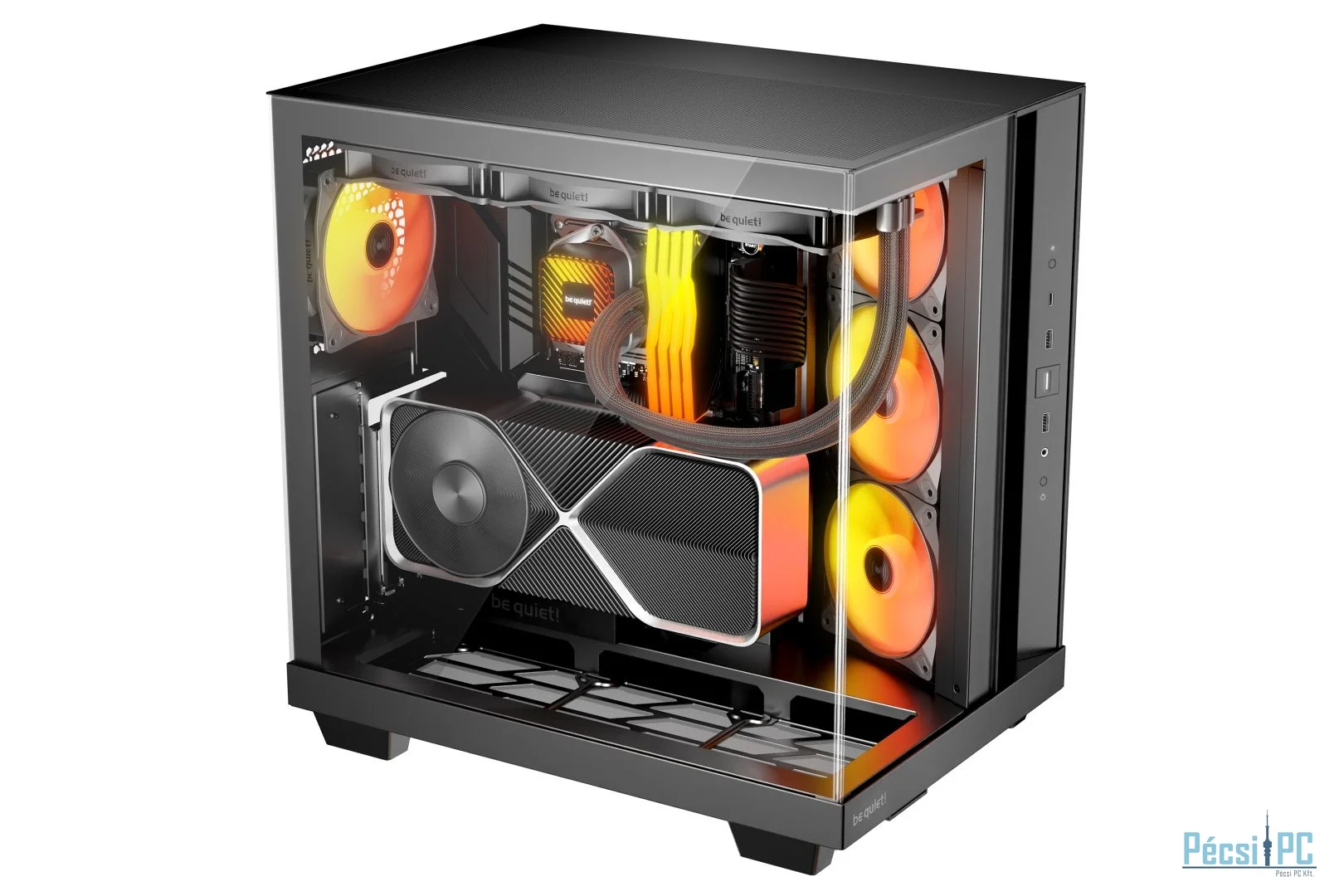 Be quiet! Light Base 500 LX Tempered Glass Black