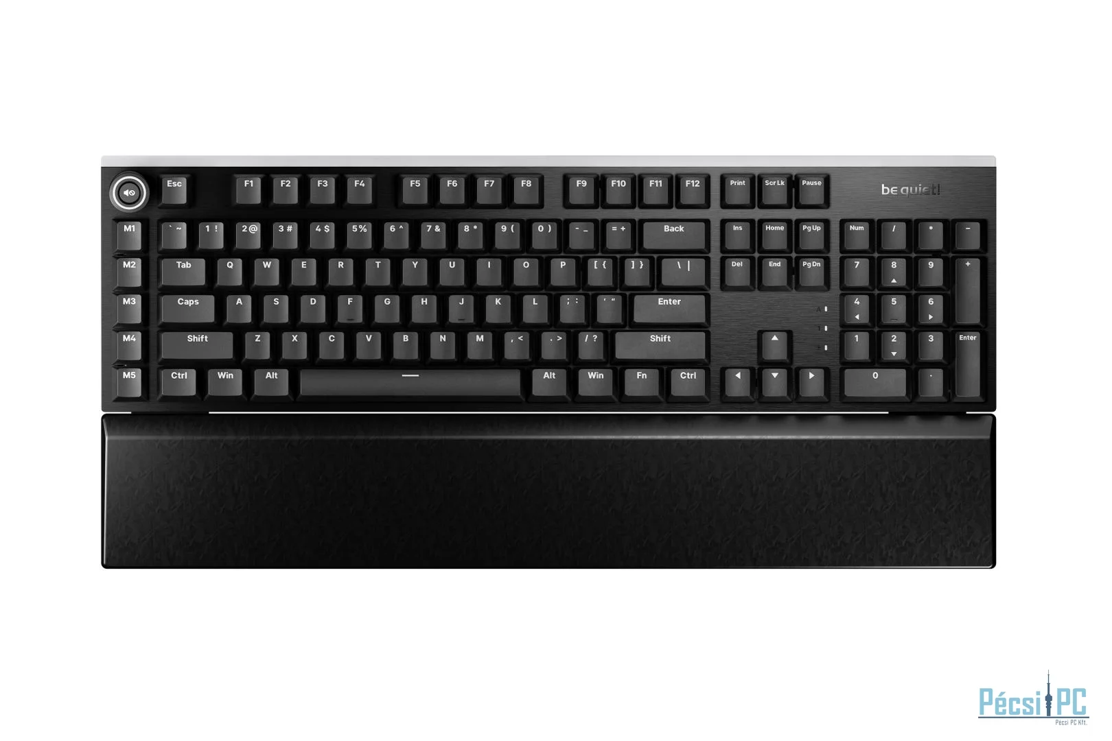 Be quiet! Light Mount Silent Tactile Gaming Keyboard Black US
