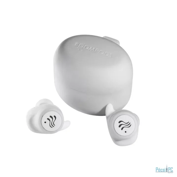 Boompods Soundwave Ocean True Wireless Bluetooth Headset White