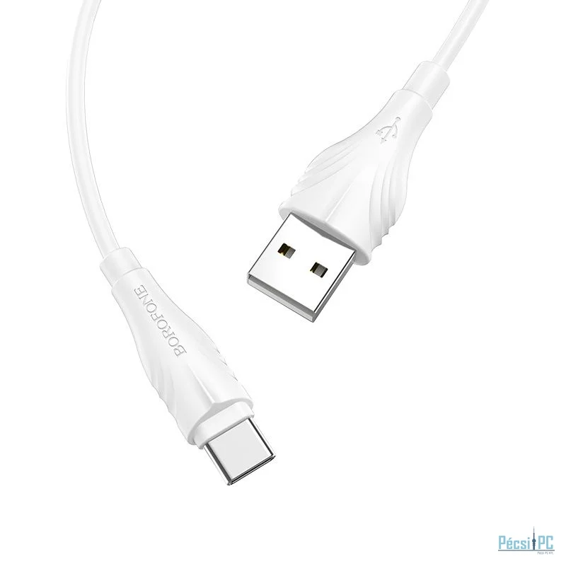 BOROFONE BX18TYPE-C Type-C Charging Data Cable 2m White