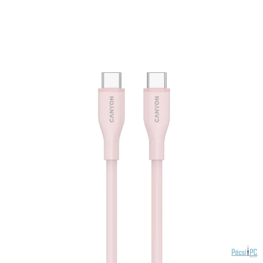 Canyon CC60SC C-C 60W cable 1m Pink Sand