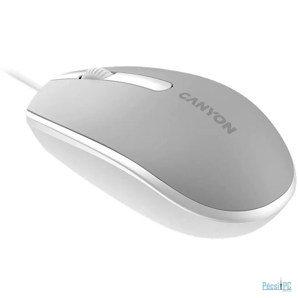 Canyon CNE-CMS10WL wired mouse Dark grey