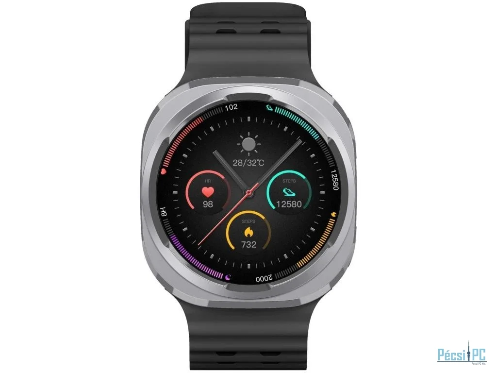 Carneo GTR Falcon HR+ Smartwatch Titan
