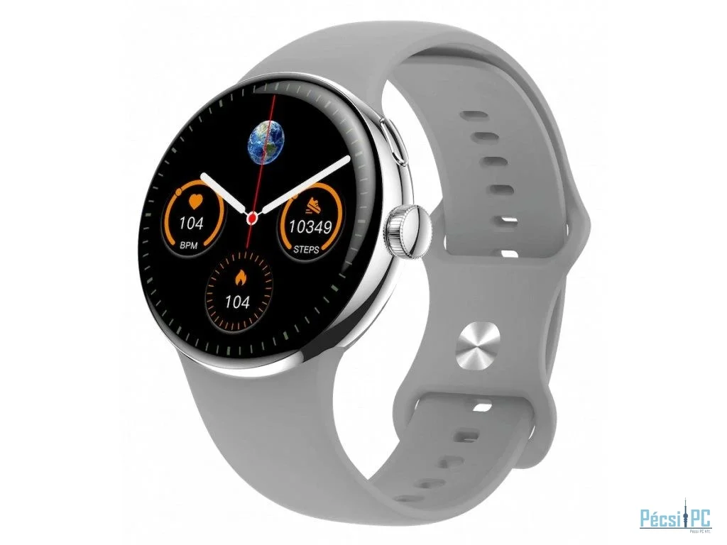 Carneo Matrixx HR+ Smartwatch Silver