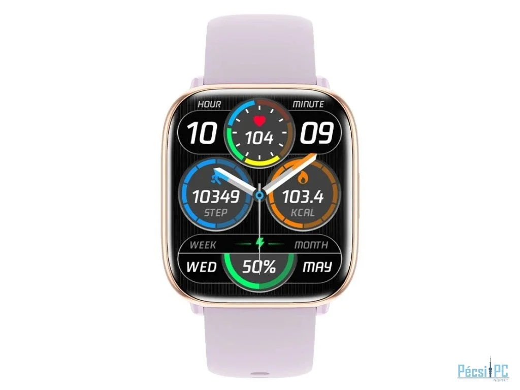 Carneo Proxima HR+ Smartwatch Gold/Purple