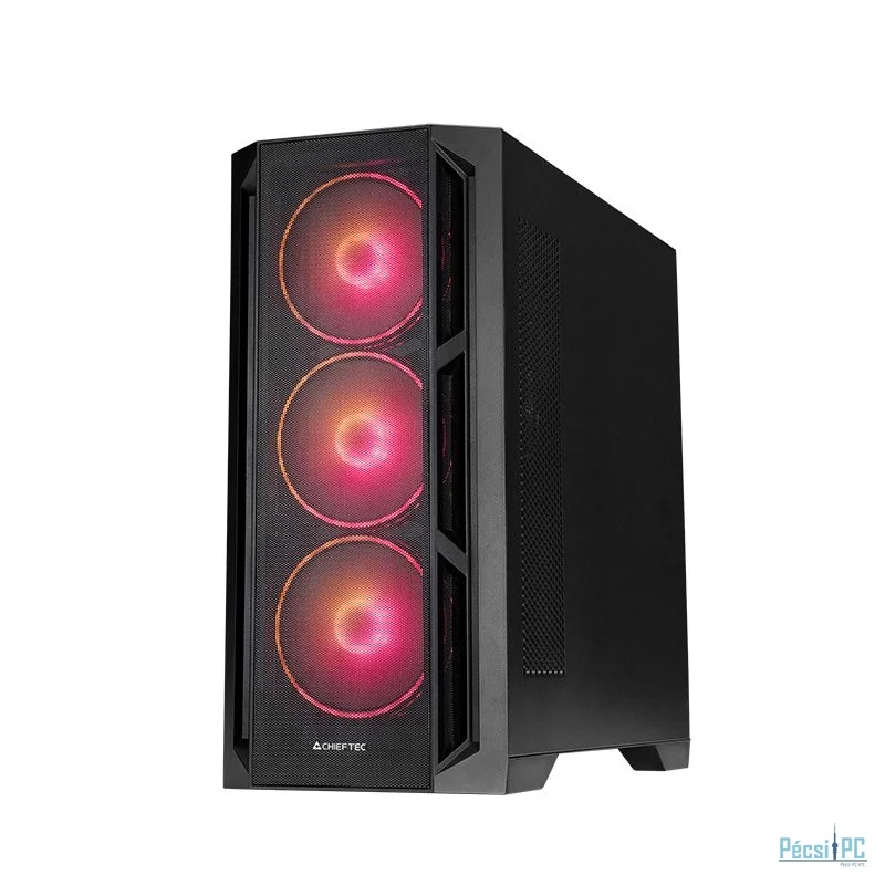 Chieftec Apex Lumo Tempered Glass Black