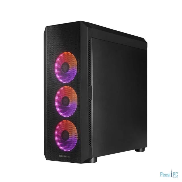 Chieftec Scorpion 4 Tempered Glass Black