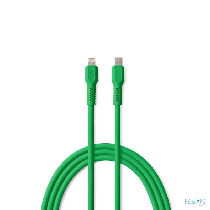 COLORUM USB-C to Lightning cable 1,8m Green