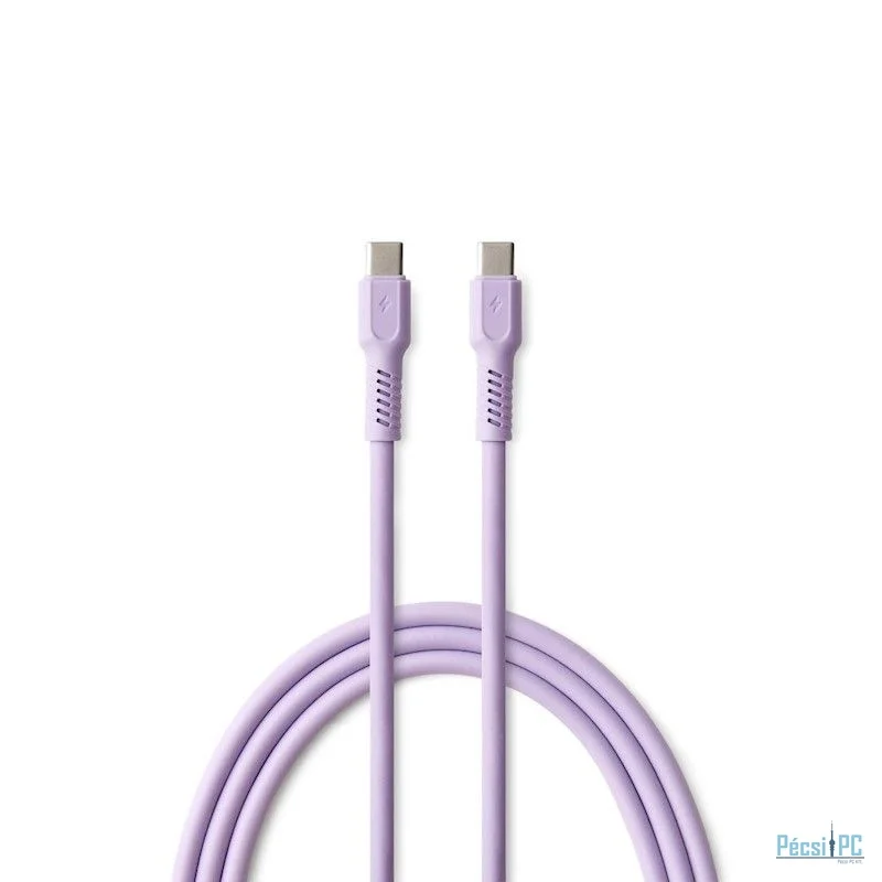COLORUM USB-C to USB-C cable 1,8m Lavender