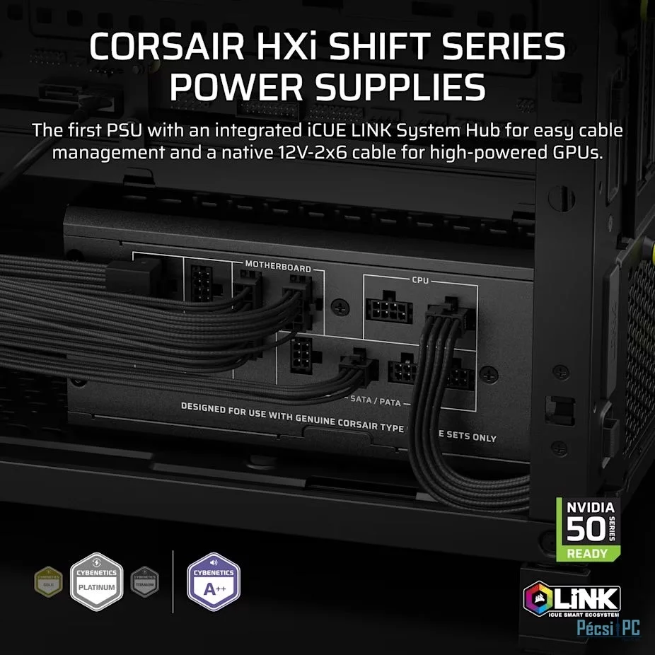 Corsair 1200W 80+ Platinum HX1200i SHIFT