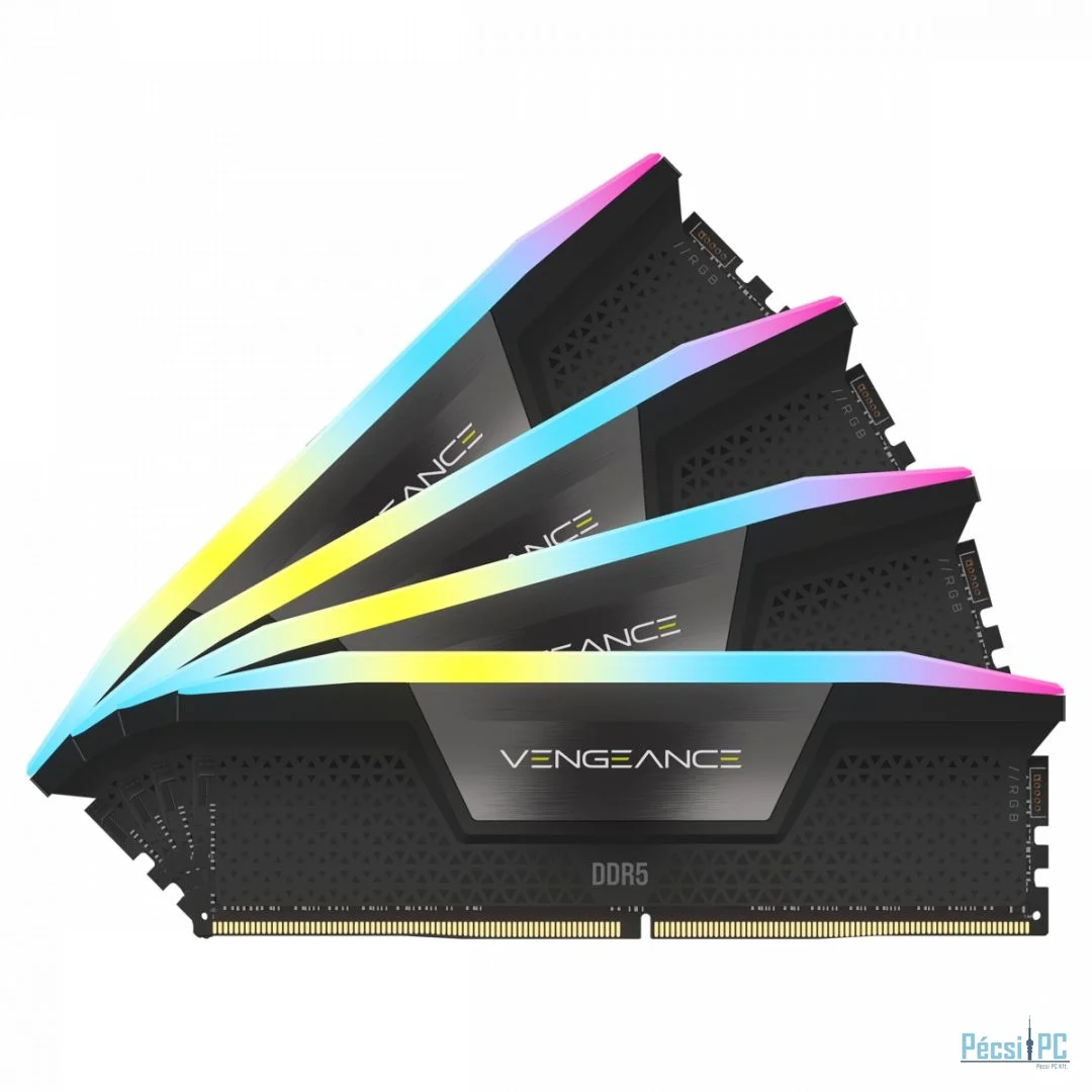 Corsair 64GB DDR5 6600MHz Kit(4x16GB) Vengeance RGB Black Bulk