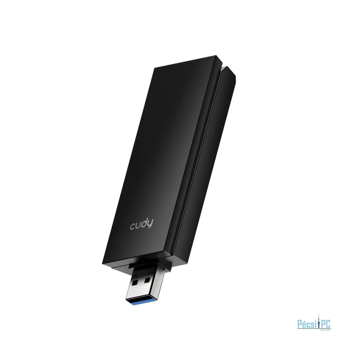 Cudy WU6500 BE6500 High-Gain USB 3.0 Wi-Fi 7 Adapter Black