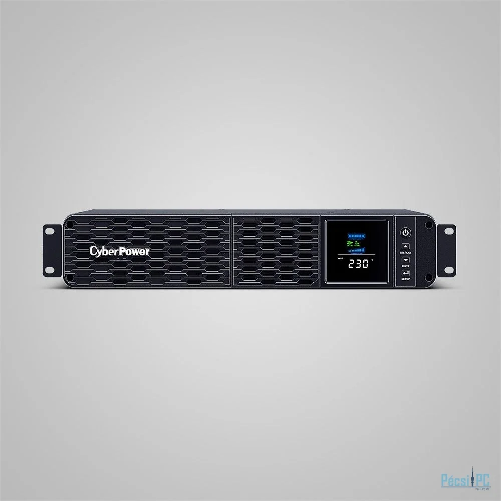 CyberPower CP1200EIPFCRM2U LCD 1200VA UPS