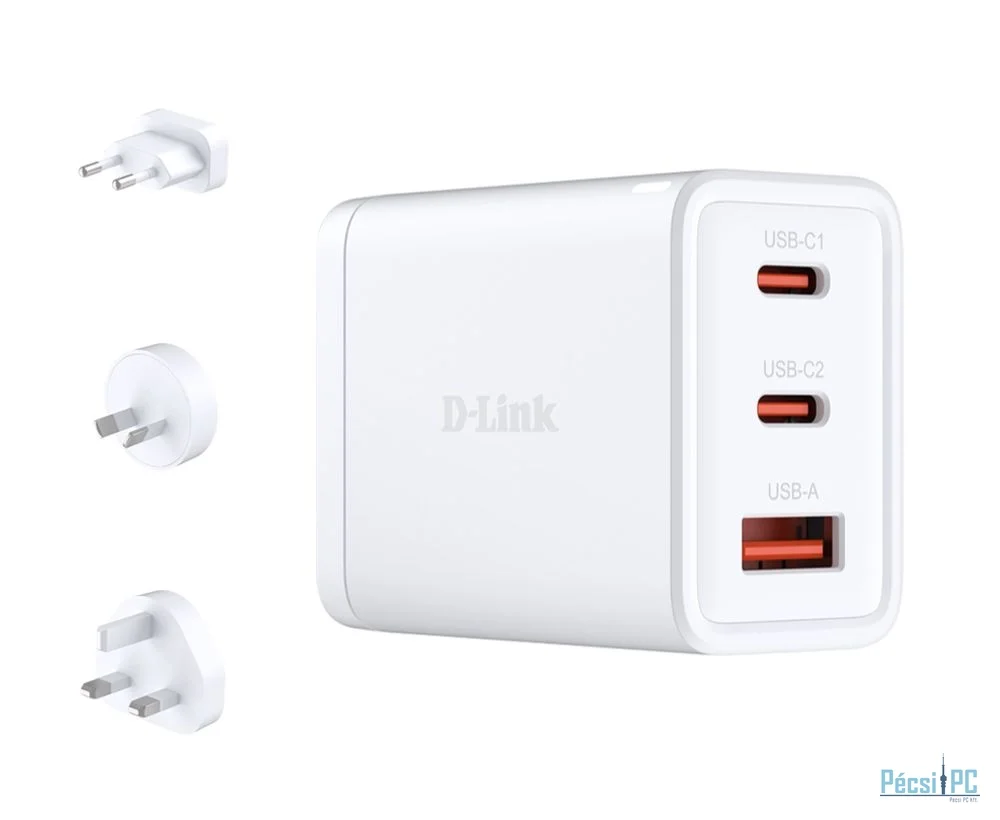 D-Link DCP-651 65W GaN Charger White