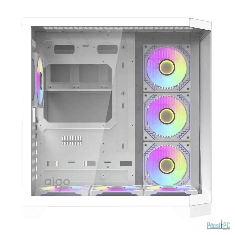 darkFlash FT418 Pro RGB Tempered Glass White