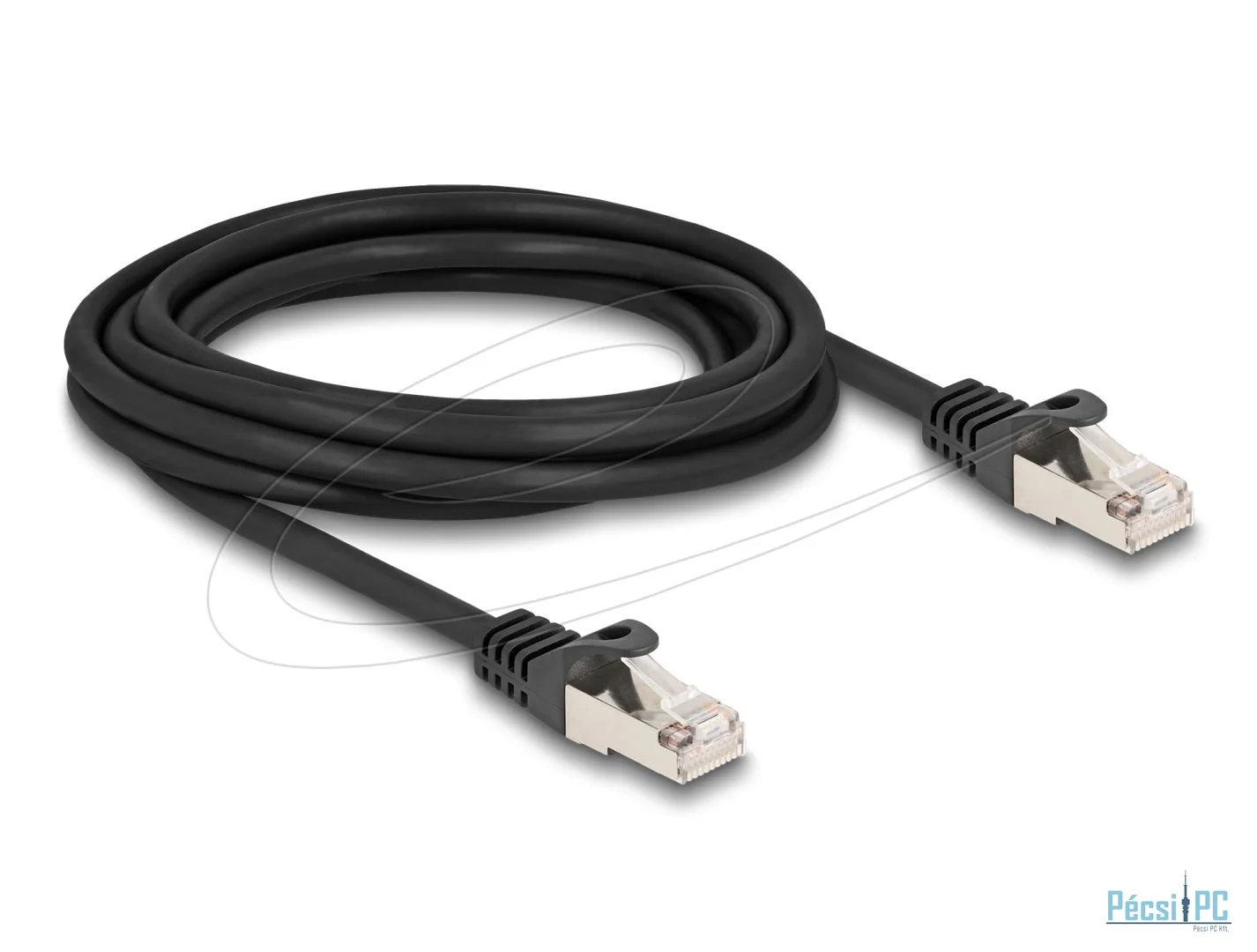 DeLock S-FTP Patch Cable 3m Black