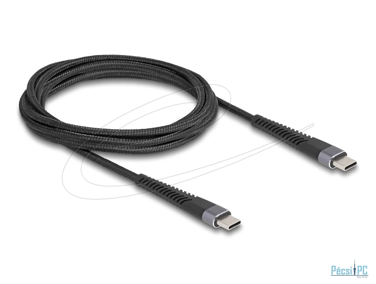 DeLock USB-C to USB-C cable 2m Black