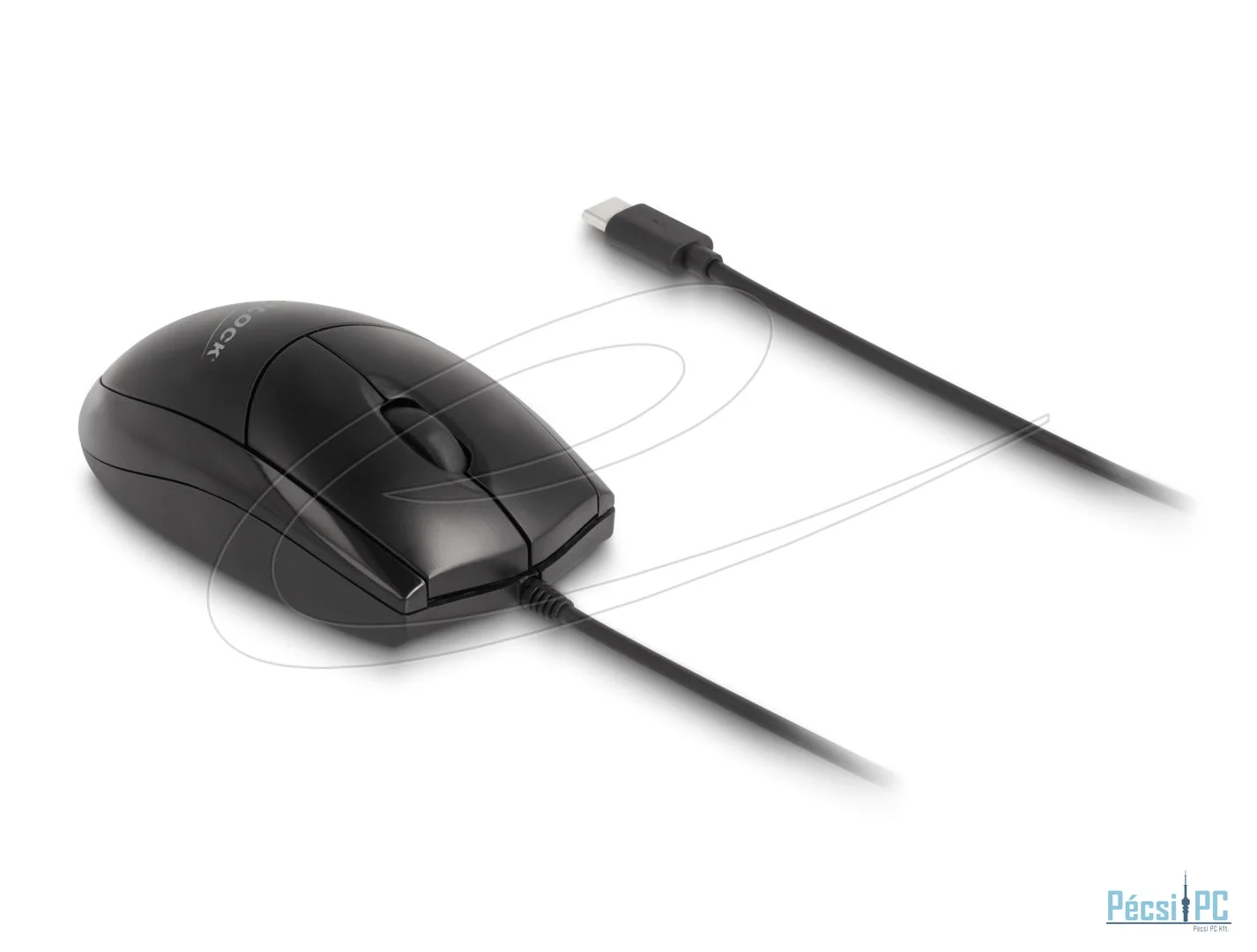DeLock USB Type-C Mouse Black