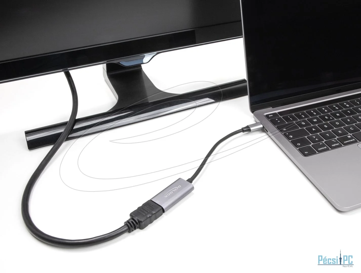 DeLock USB Type-C to HDMI 8K adapter Black