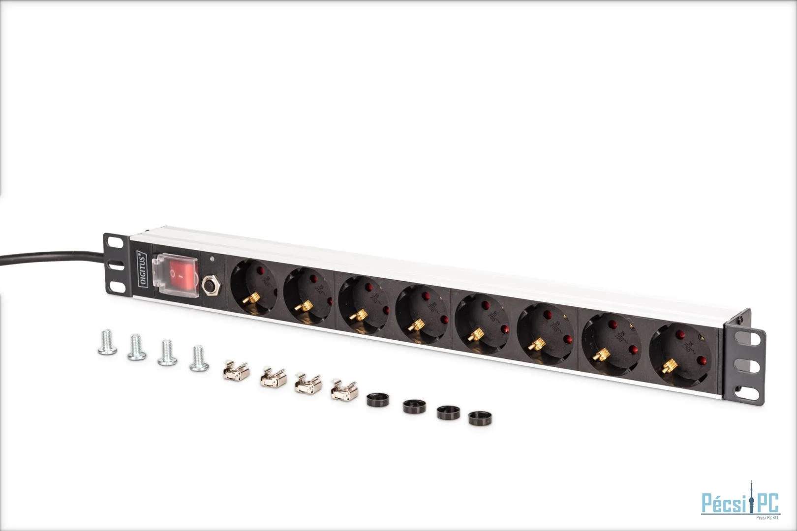 Digitus DN-95436 Túlfeszültségvédő 7DIN 2m Black