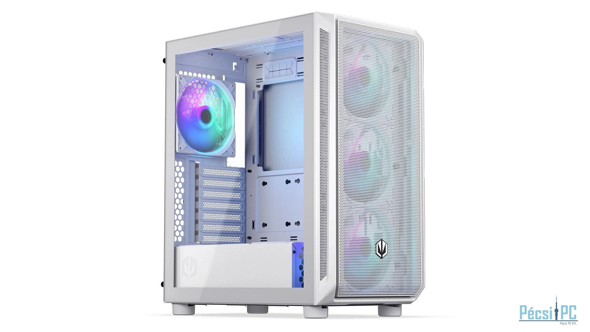 Endorfy Arx 500 ARGB Tempered Glass White