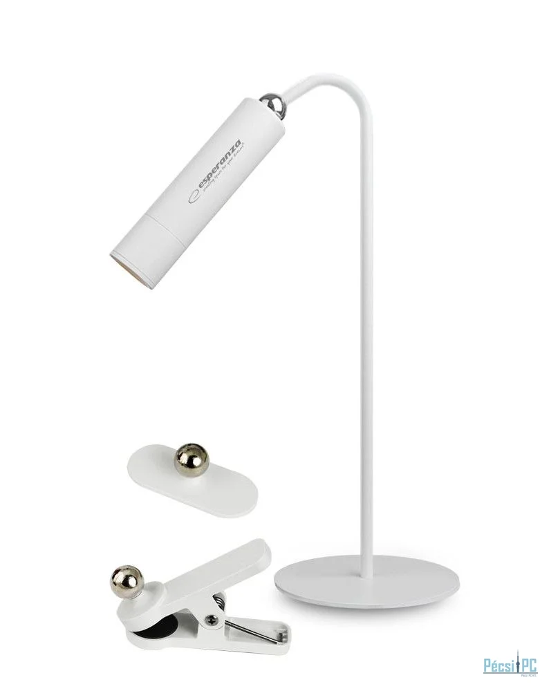 Esperanza Agena Desk Lamp White