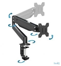 Esperanza Desk Holder with gas spring for computer monitors 17