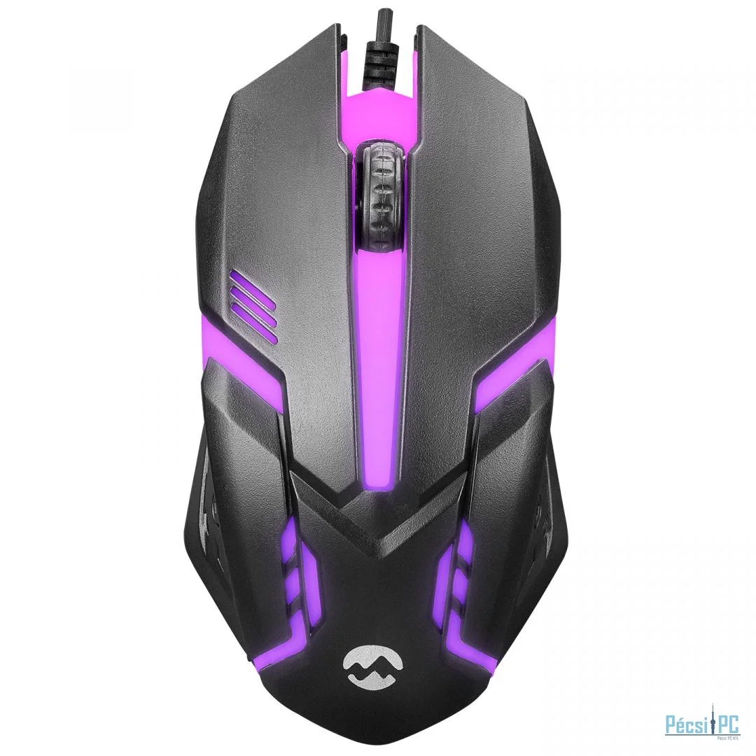 Everest SM-G62 Floodlight Gaming Mouse Black