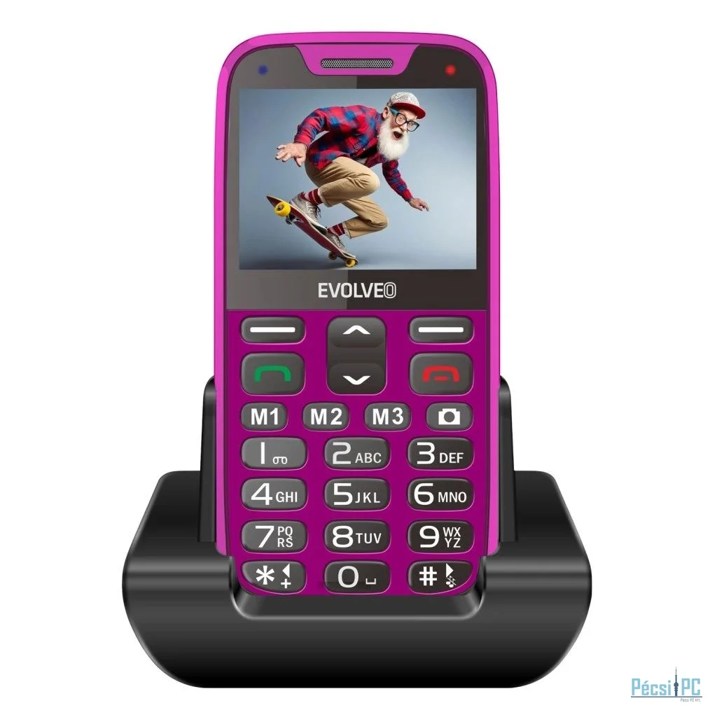 Evolveo EasyPhone EP-601 XR Pink