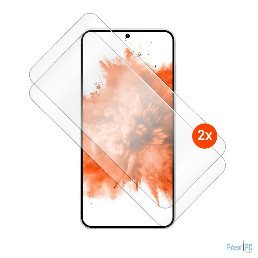 FIXED 2,5D edzett üveg Samsung Galaxy S25 FE készülékhez, 2 drb