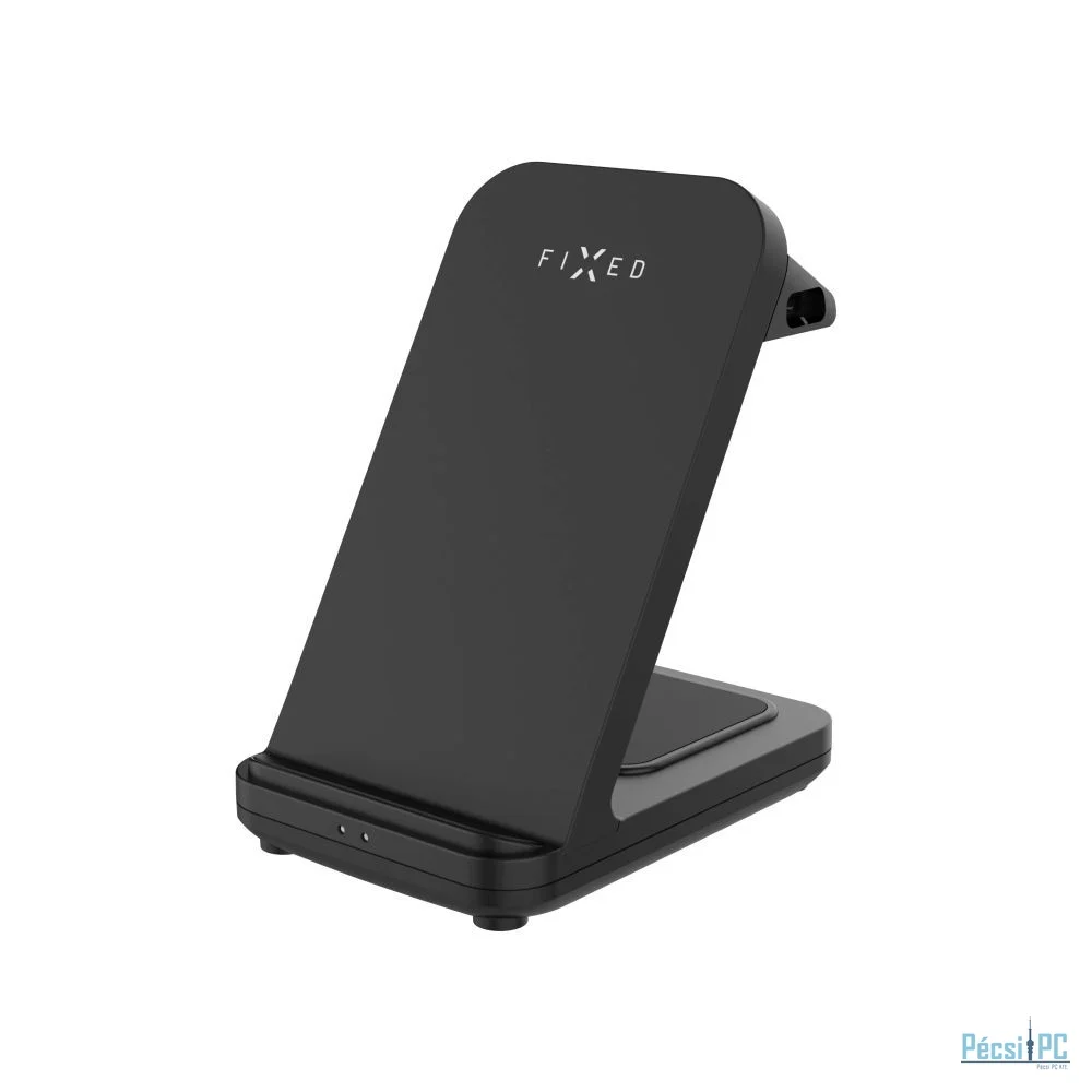 FIXED 3 in 1 Wireless töltő, fekete