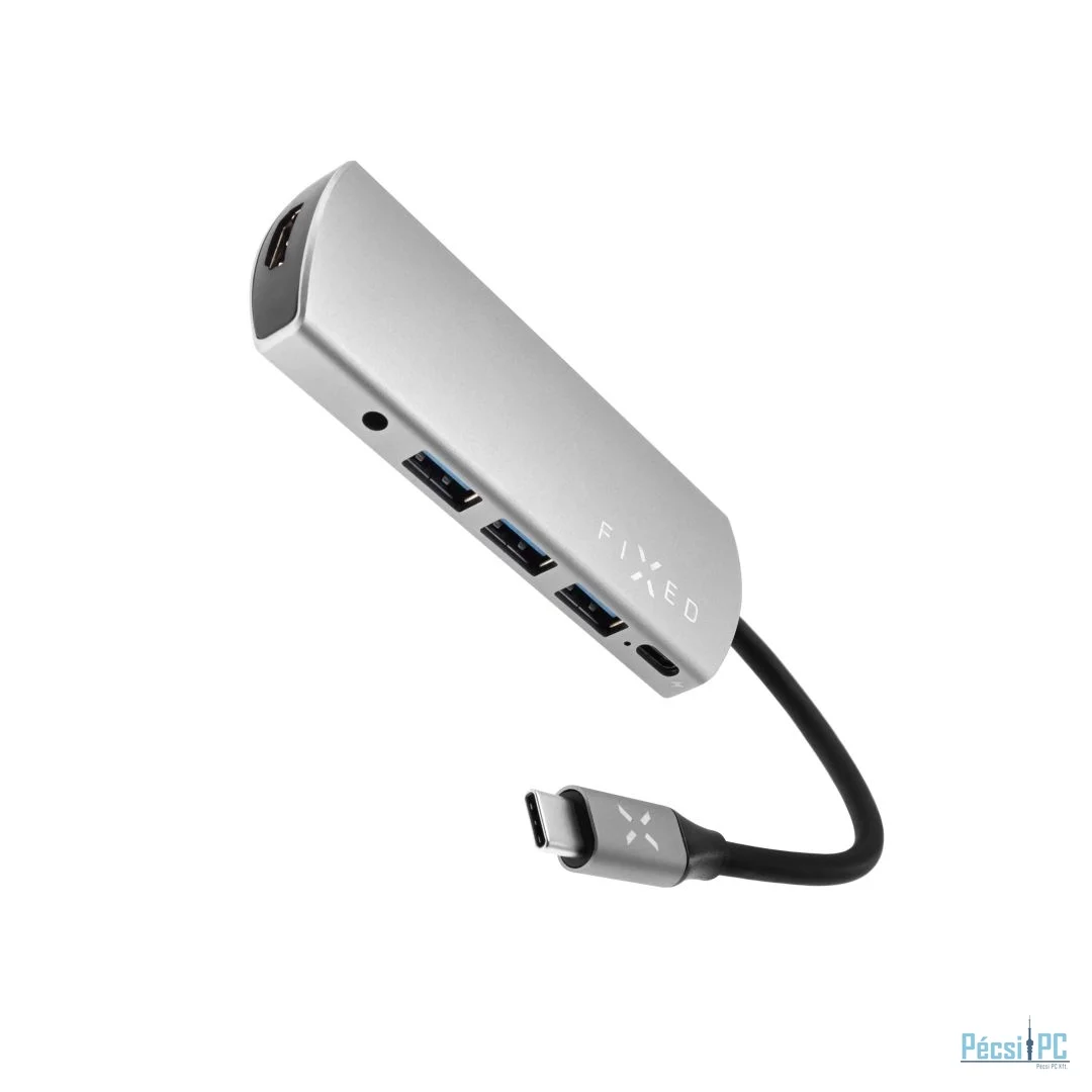 FIXED 6-portos USB 3.0 Hub Space Gray