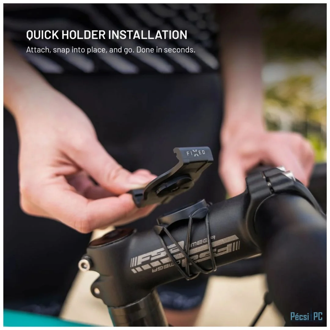 FIXED Dock for Garmin 22mm Black