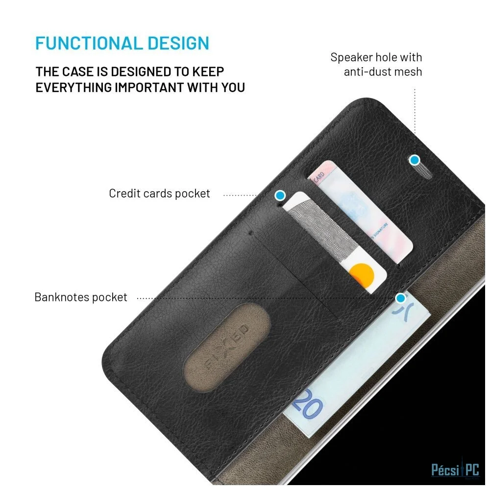 FIXED oldalra nyíló telefontok Motorola Edge 60 Pro 5G, fekete