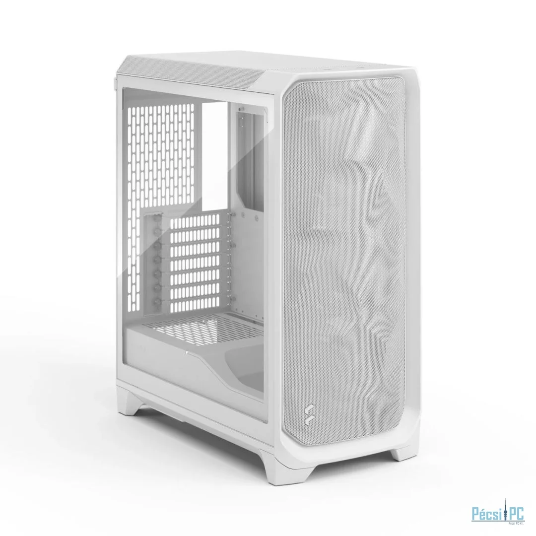 Fractal Design Meshify 3 Tempered Glass Clear Tint White