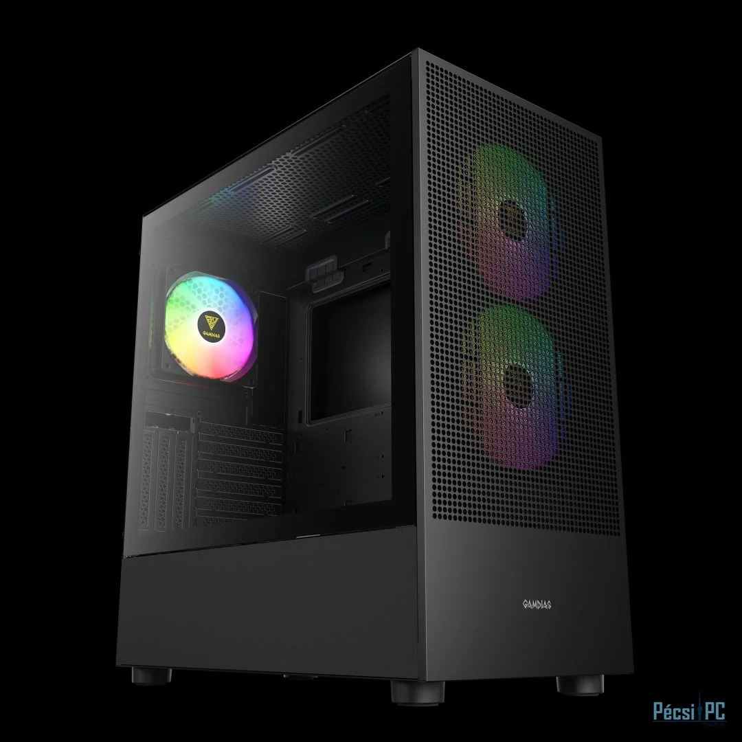 Gamdias Talos M3 Mesh Tempered Glass Black